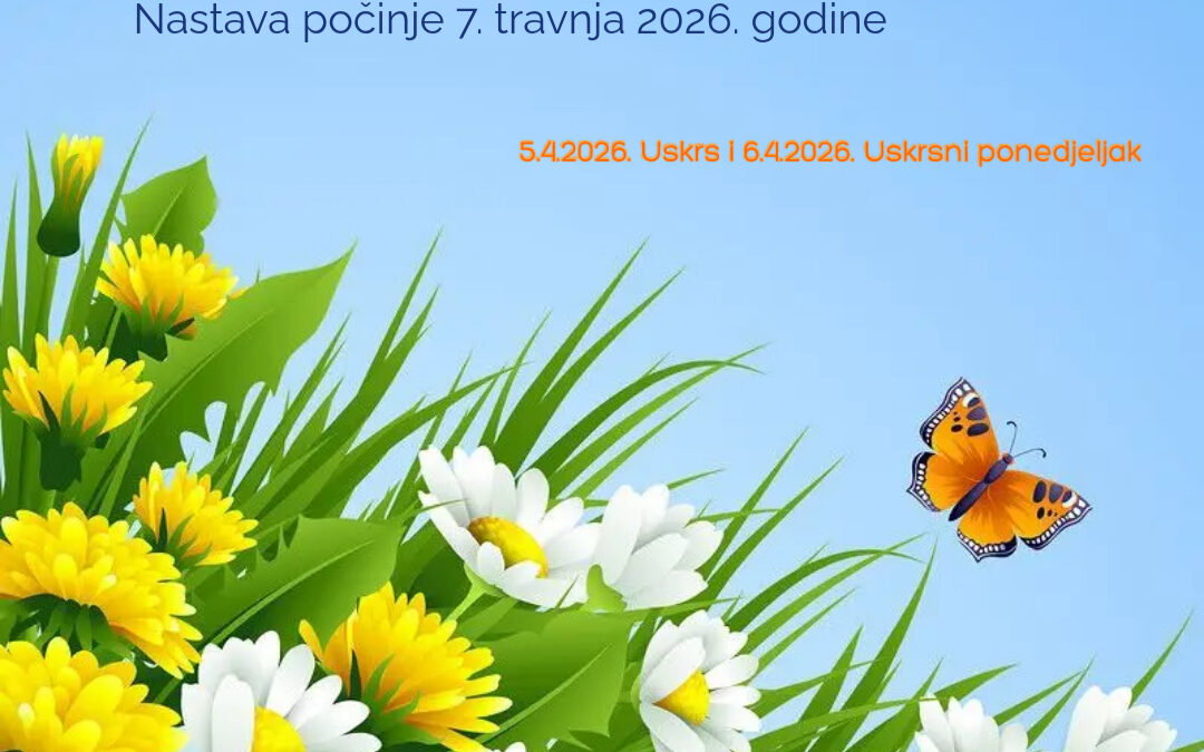 Proljetni odmor za učenike