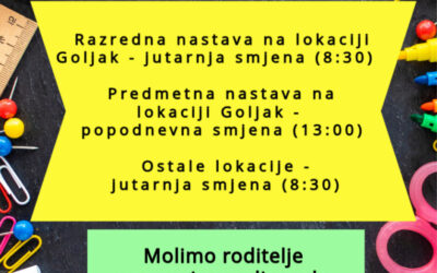 Početak nastave